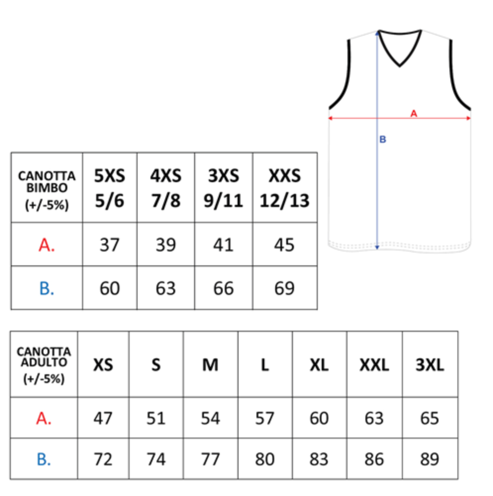 Canotta da Basket Full Print