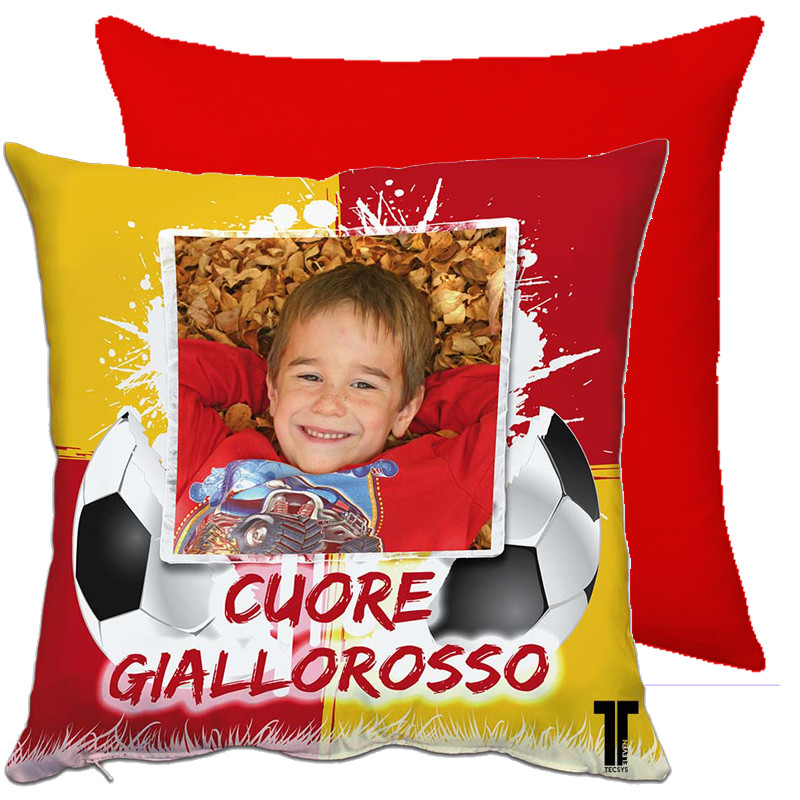 Fodera CUORE GIALLOROSSO