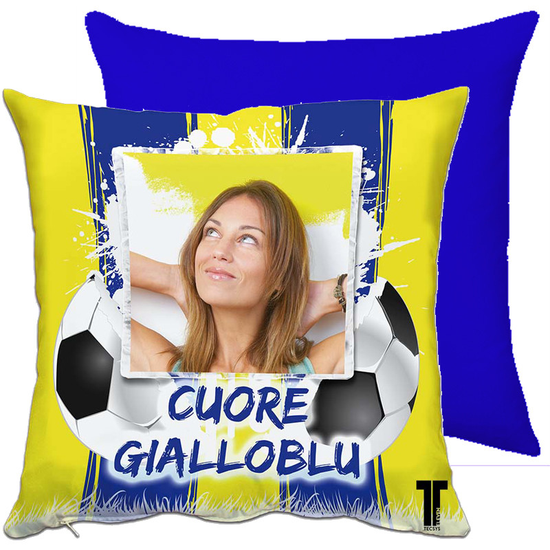 Fodera CUORE GIALLOBLU