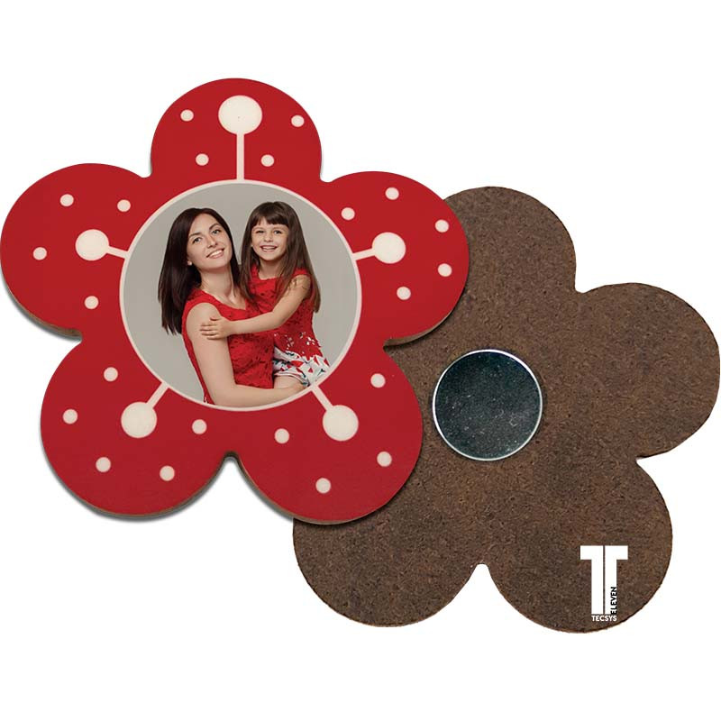 Magnete FLOWER in MDF