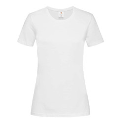 Classic T-fitted maglia donna girocollo manica corta