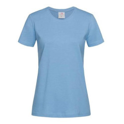 Classic T-fitted maglia donna girocollo manica corta