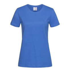 Classic T-fitted maglia donna girocollo manica corta