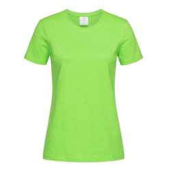 Classic T-fitted maglia donna girocollo manica corta