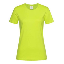 Classic T-fitted maglia donna girocollo manica corta