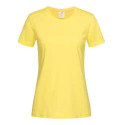 Classic T-fitted maglia donna girocollo manica corta