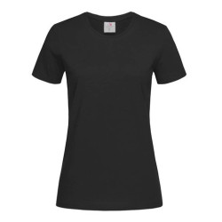 Classic T-fitted maglia donna girocollo manica corta