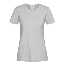 Classic T-fitted maglia donna girocollo manica corta