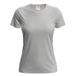 Classic T-fitted maglia donna girocollo manica corta