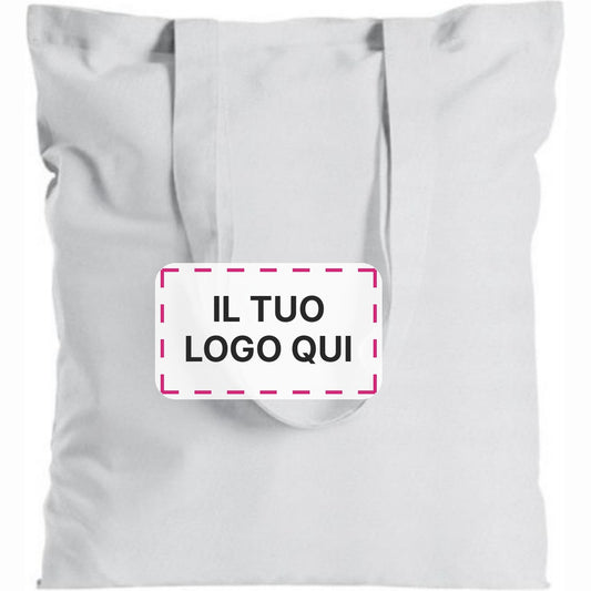 Shopper personalizzata con il tuo logo