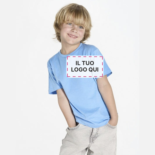T-shirt bambino personalizzata con il tuo logo